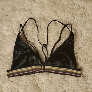 VS Back Velvet Bralette